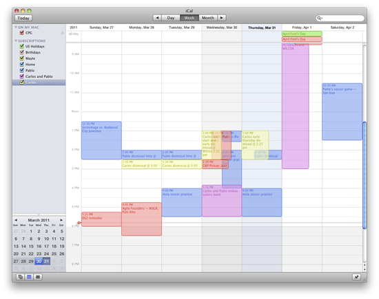 iCal Integration iCal Integration